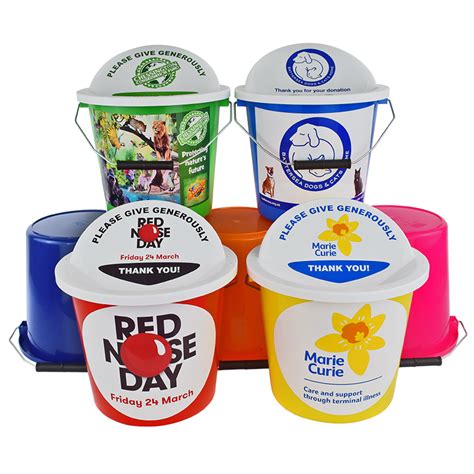 charity buckets